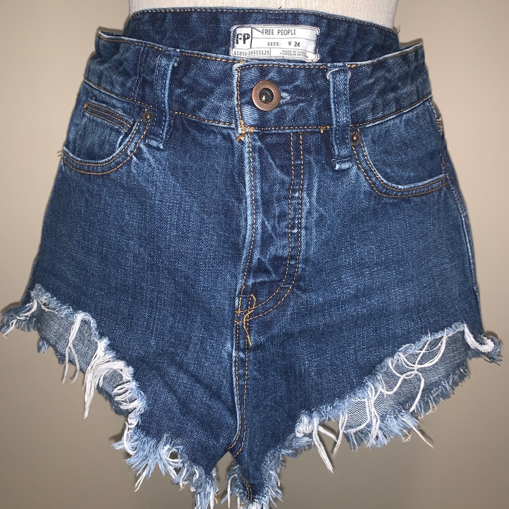Free People Denim Shorts